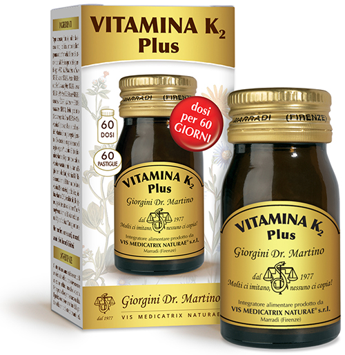 VITAMINA K2 PLUS 60 PASTIGLIE - Farmamood