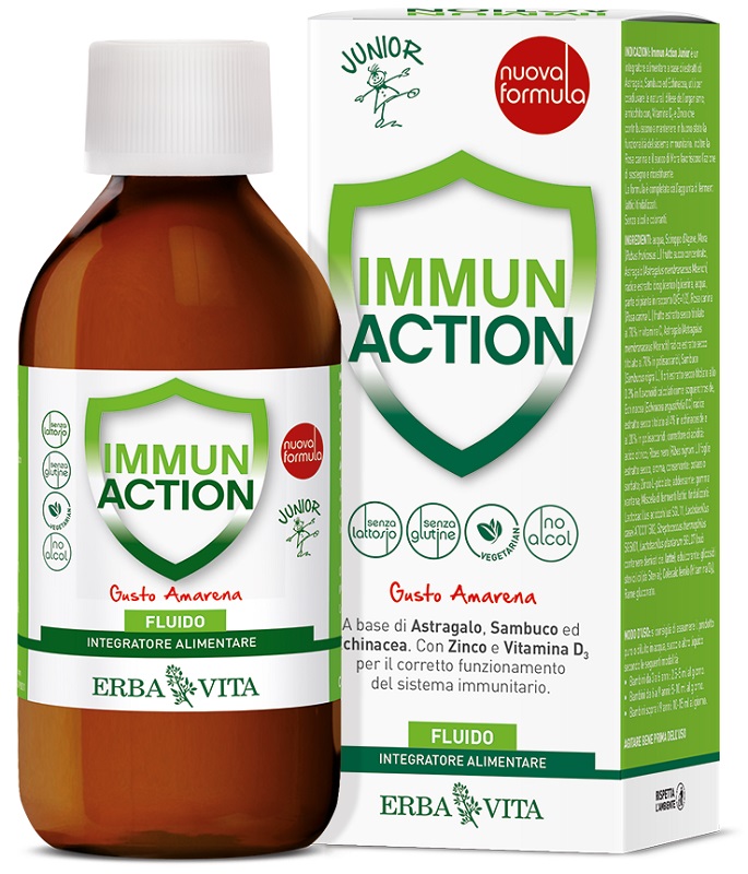 IMMUN ACTION FLUIDO JUNIOR 200 ML - Farmamood