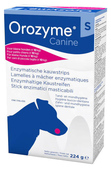 OROZYME CANINE STRISCE ENZIMATICHE MASTICABILI PER CANI DI TAGLIA PICCOLA - Farmamood