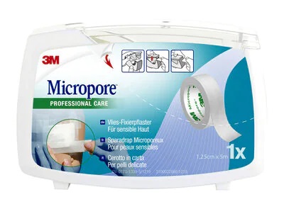 CEROTTO IN CARTA 3M MICROPORE SURGICAL TAPE M5X1,25MM REFILL - Farmamood