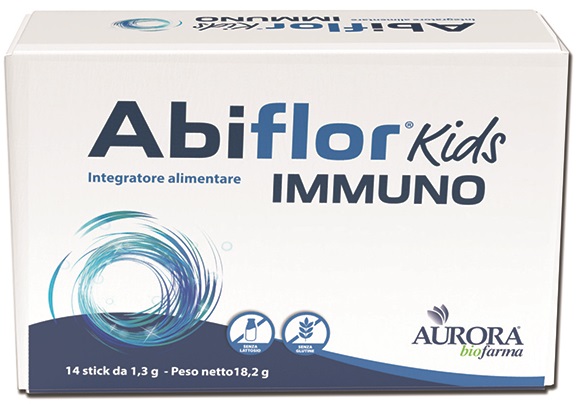 ABIFLOR KIDS IMMUNO 14 STICK OROSOLUBILI - Farmamood