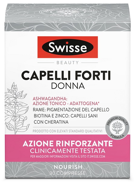SWISSE CAPELLI FORTI DONNA 30 COMPRESSE - Farmamood