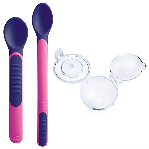 MAM HEAT SENSITIVE SPOONS&COVER FEMMINA - Farmamood