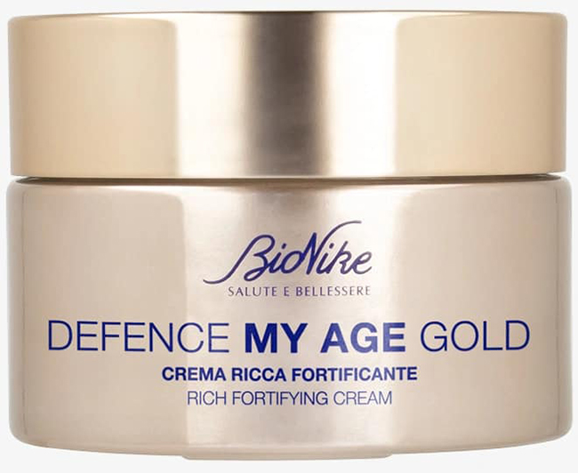 DEFENCE MY AGE GOLD CREMA RICCA FORTIFICANTE 50 ML - Farmamood
