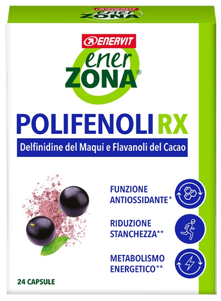 ENERZONA POLIFENOLI RX 24 CAPSULE - Farmamood