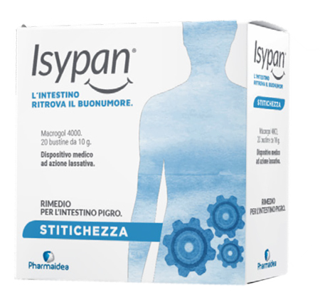 ISYPAN STITICHEZZA MACROGOL 4000 20 BUSTINE 10 G - Farmamood