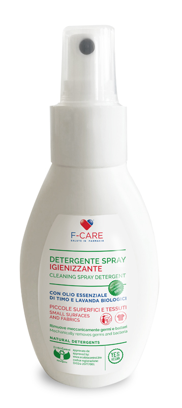 F CARE SPRAY IGIENIZZANTE BIO 75 ML - Farmamood