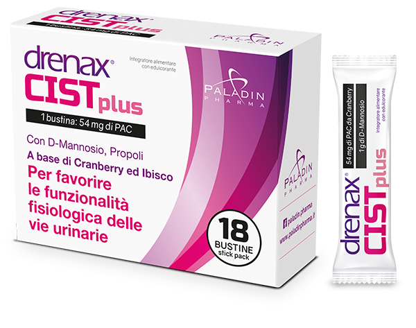 DRENAX FORTE CIST PLUS 18 STICK PACK - Farmamood
