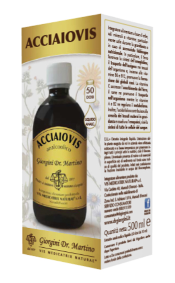 ACCIAIOVIS LIQUIDO ANALCOOLICO 500 ML - Farmamood
