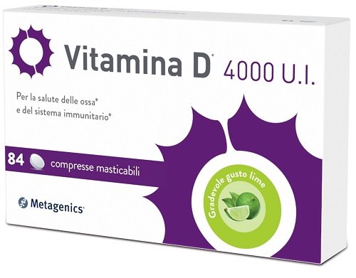 VITAMINA D 4000UI 84 COMPRESSE - Farmamood