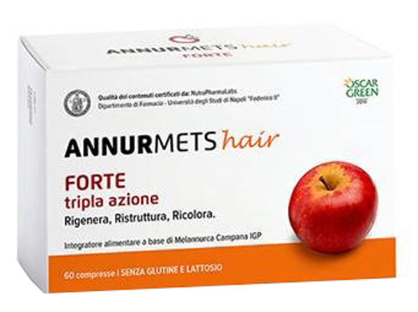 ANNURMETS HAIR FORTE TRIPLA AZIONE 60 COMPRESSE - Farmamood
