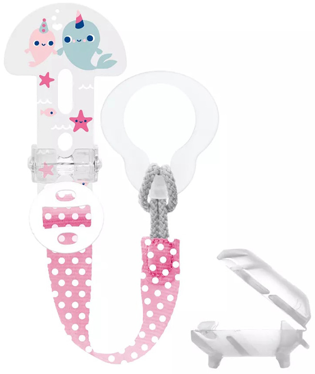 MAM CLIP IT&COVER PORTASUCCHIETTO 0+ FEMMINA - Farmamood
