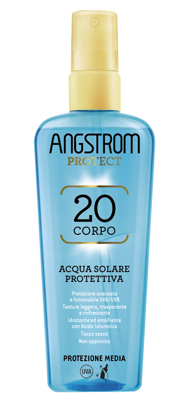 ANGSTROM ACQUA SOLARE PROTETTIVA SPF 20 140 ML - Farmamood