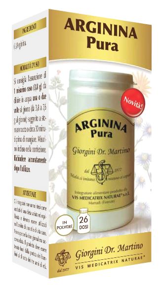 ARGININA PURA POLVERE SOLUBILE 100 G - Farmamood