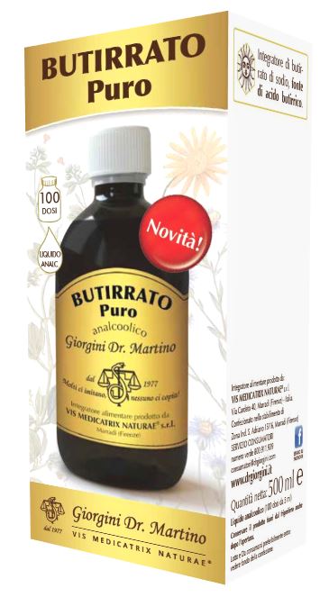 BUTIRRATO PURO LIQUIDO ANALCOLICO 500 ML - Farmamood