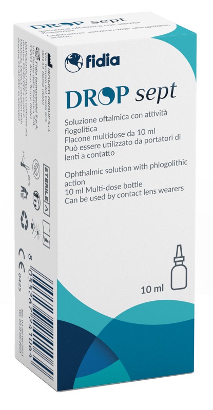 SOLUZIONE OFTALMICA DROPSEPT 10 ML - Farmamood