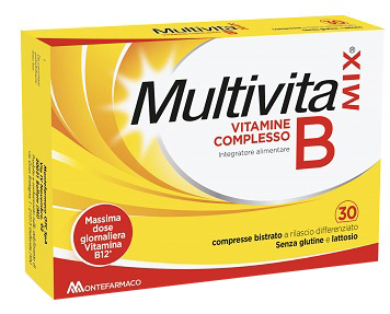 MULTIVITAMIX VIT COMPLESSO B 30 COMPRESSE BISTRATO - Farmamood