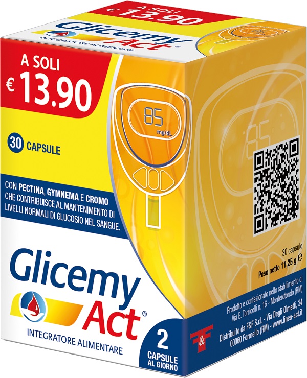 GLICEMY ACT 30 CAPSULE - Farmamood