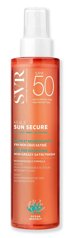 SUN SECURE HUILE SECHE SPF50+ NUOVA FORMULA 200 ML - Farmamood