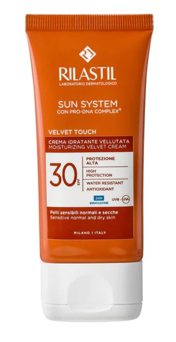 RILASTIL SUN SYSTEM PHOTO PROTECTION TERAPY SPF 30 CREMA VELLUTANTE 50 ML - Farmamood