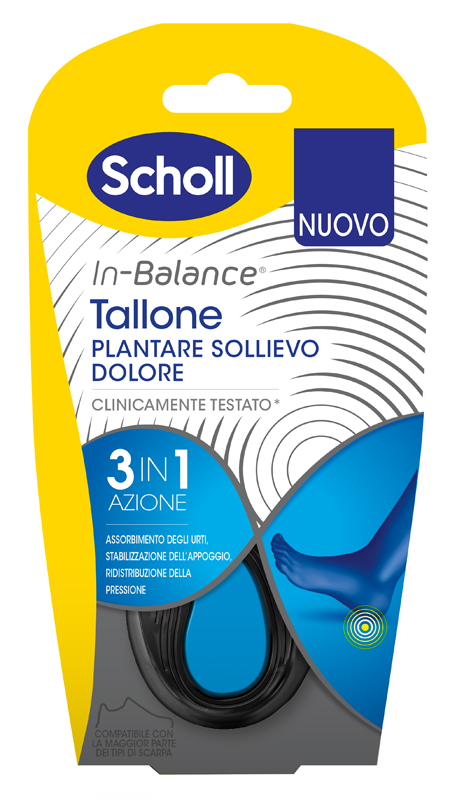 SCHOLL PLANTARE TALLONE M 2 PEZZI - Farmamood