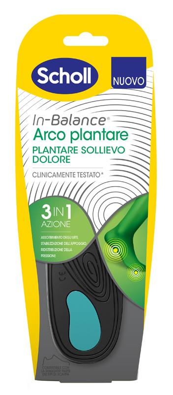 SCHOLL PLANTARE ARCO M 2 PEZZI - Farmamood