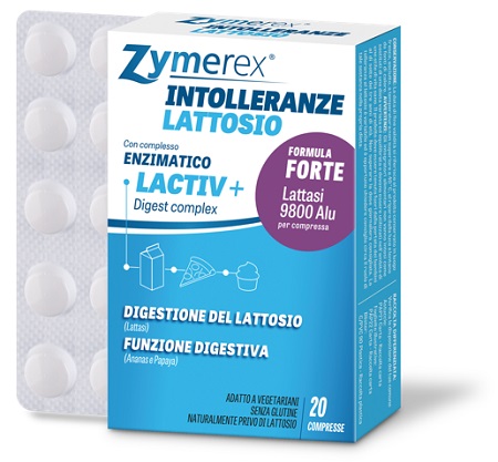 ZYMEREX INTOLLERANZE LATTOSIO 20 COMPRESSE RIVESTITE - Farmamood