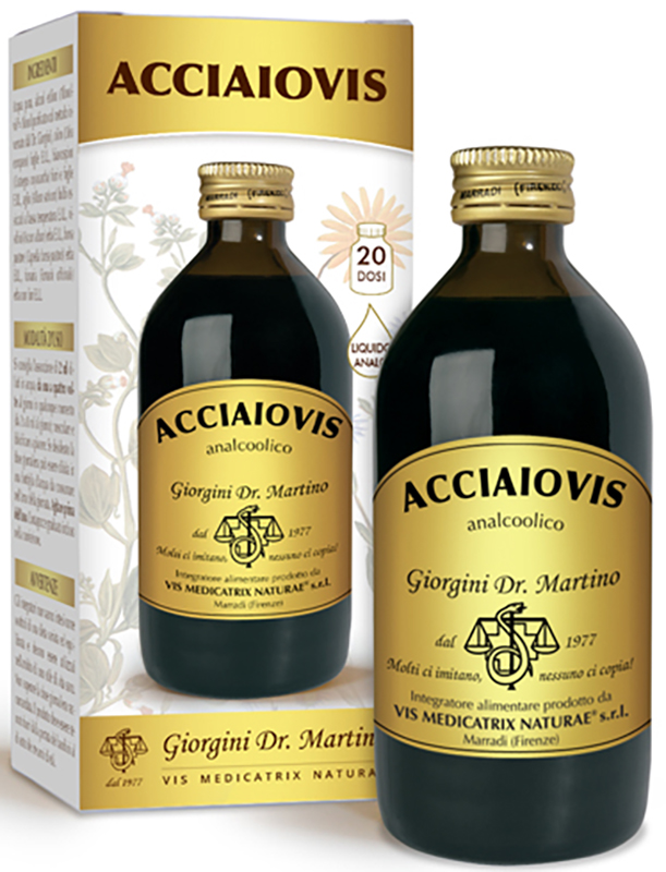 ACCIAIOVIS 200 ML LIQUIDO ANALCOLICO - Farmamood