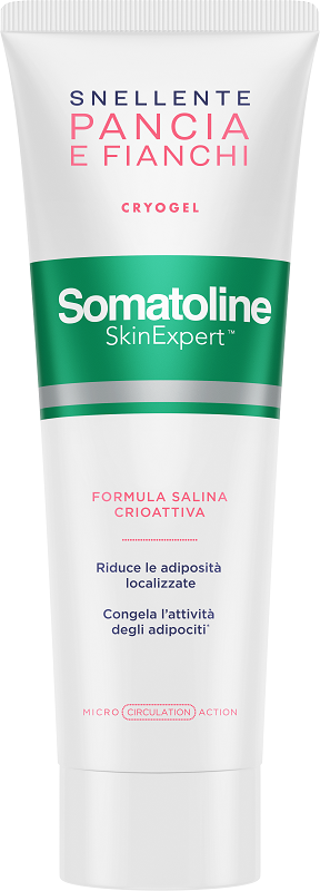 SOMATOLINE SKIN EXPERT SNELLENTE PANCIA FIANCHI CRYOGEL 250 ML - Farmamood
