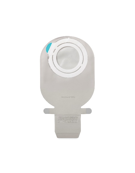 SENSURA MIO FLEX SISTEMA 2 PEZZI CON AGGANCIO ADESIVO SACCA ILEOSTOMIA RIVESTITA 50MM DA 550 ML 30 PEZZI - Farmamood