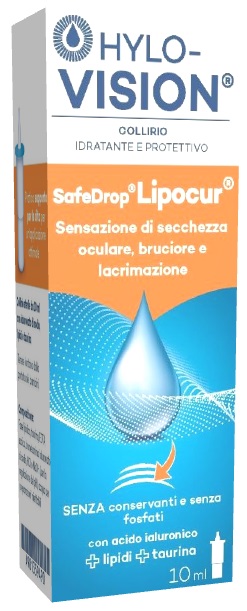 HYLOVISION SAFE DROP LIPOCUR COLLIRIO 10 ML - Farmamood
