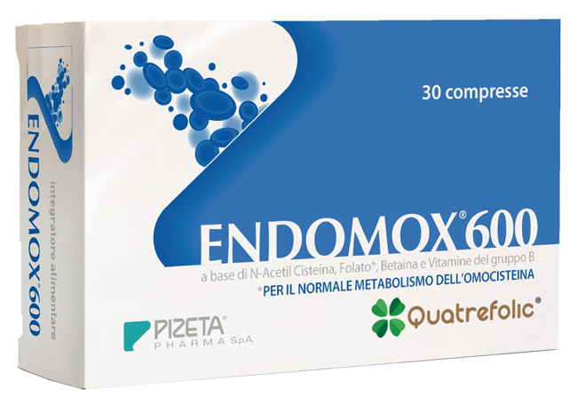 ENDOMOX 600 30 COMPRESSE - Farmamood