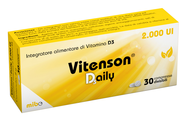 VITENSON DAILY D3 2000 UI 30 COMPRESSE DIVISIBILI - Farmamood
