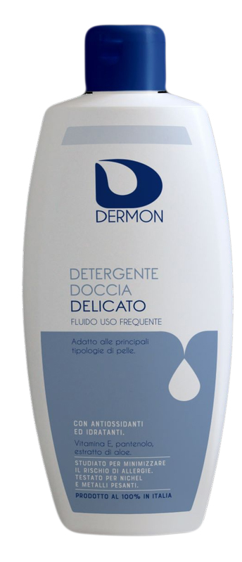 DERMON DETERGENTE DOCCIA DELICATO USO FREQUENTE 400 ML - Farmamood