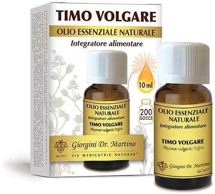 TIMO VOLGARE OLIO ESSENZIALE NATURALE 10 ML - Farmamood