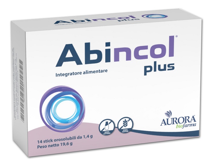 ABINCOL PLUS 14 STICK OROSOLUBILI - Farmamood