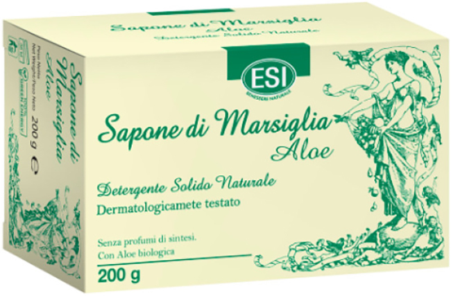 ESI SAPONE DI MARSIGLIA ALOE 200 G - Farmamood