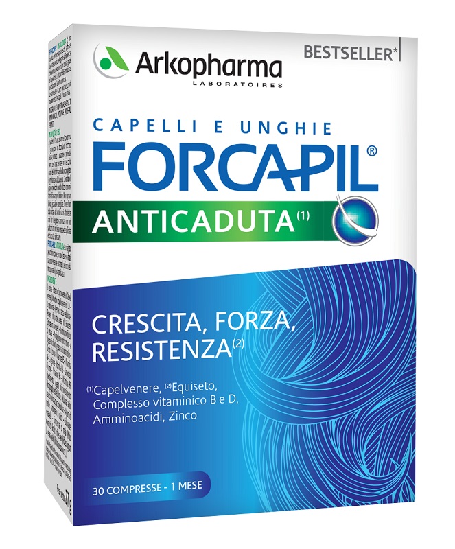 FORCAPIL ANTI CADUTA 30 COMPRESSE - Farmamood