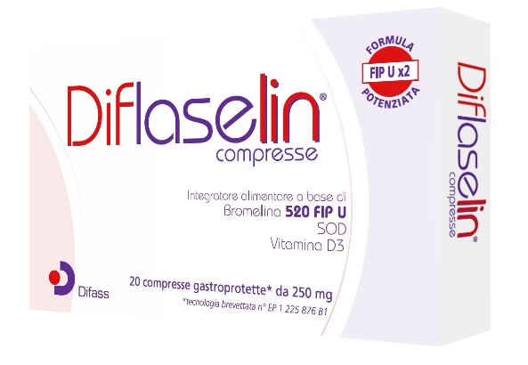 DIFLASELIN 20 COMPRESSE GASTROPROTETTE 250 MG - Farmamood