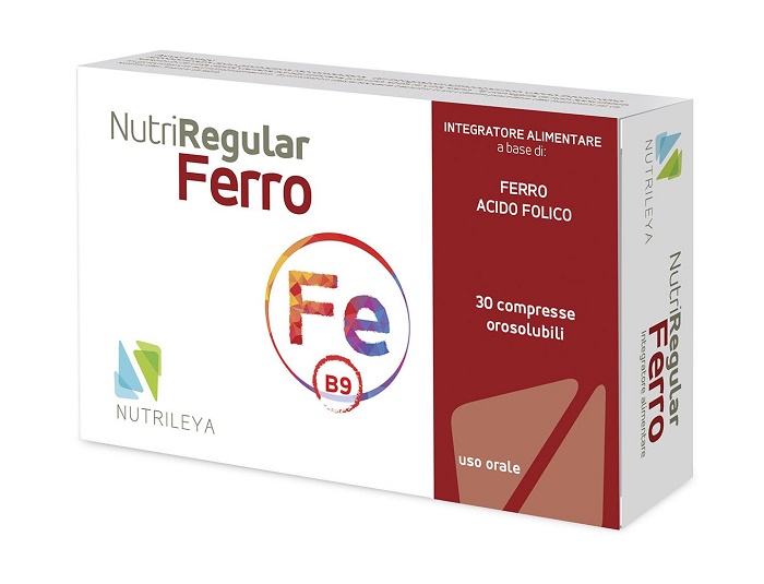 NUTRIREGULAR FERRO 30 COMPRESSE OROSOLUBILI - Farmamood