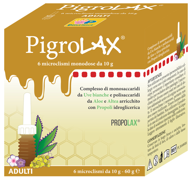 MICROCLISMA PIGROLAX ADULTI 6 X 10 G - Farmamood