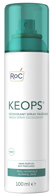 ROC KEOPS DEODORANTE SPRAY FRESCO 48H 100 ML - Farmamood