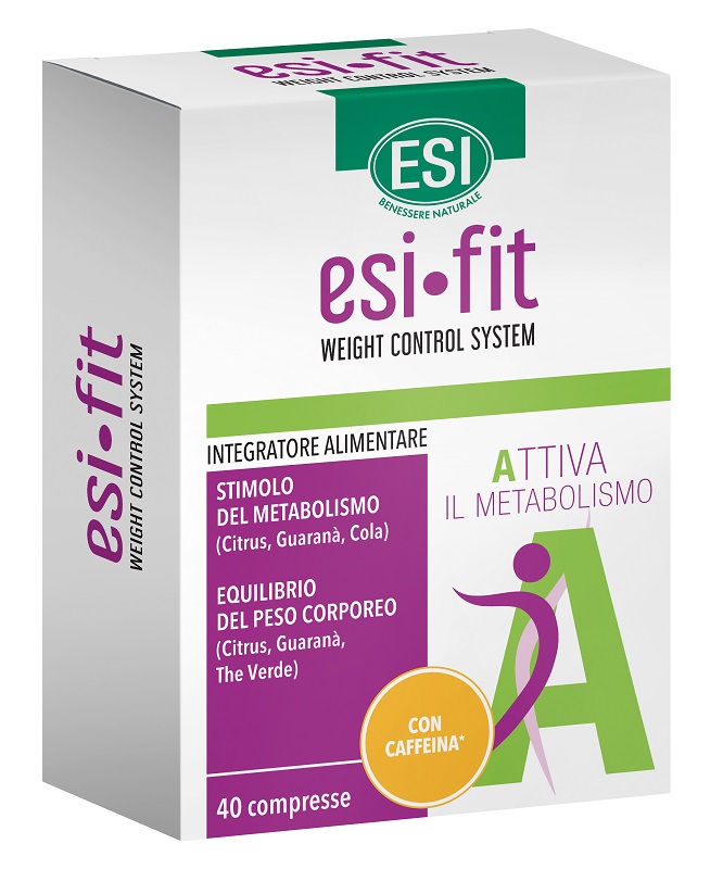 ESI FIT ATTIVA CON CAFFEINA 40 COMPRESSE - Farmamood