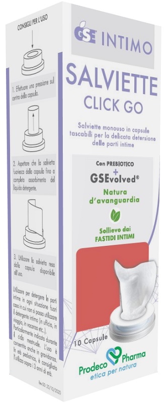 GSE INTIMO SALVIETTE CLICK GO 10 PEZZI - Farmamood