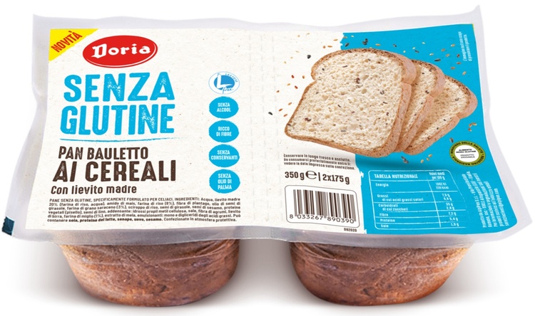 DORIA PAN BAULETTO CEREALI 2X175 G - Farmamood