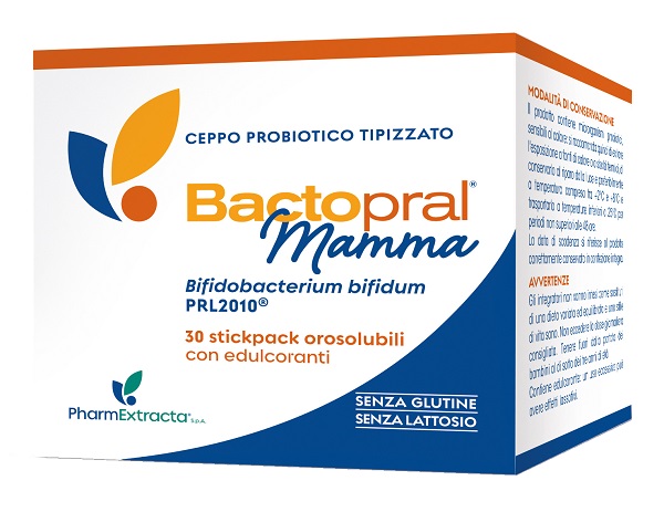 BACTOPRAL MAMMA 30 STICKPACK - Farmamood