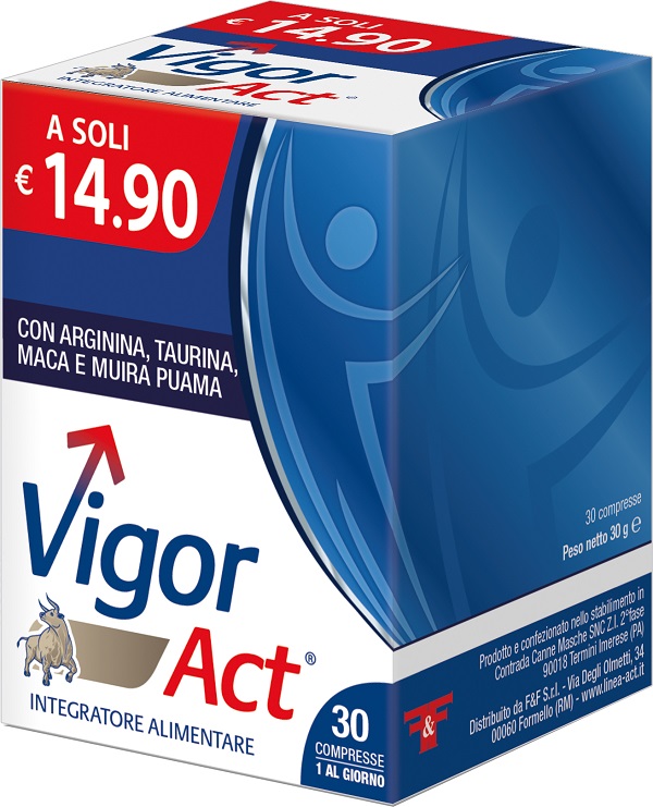 VIGOR ACT 30 COMPRESSE - Farmamood