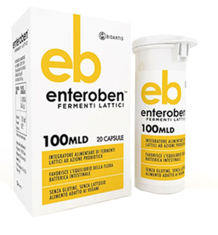 ENTEROBEN 100MLD 20 CAPSULE VEGETALI - Farmamood
