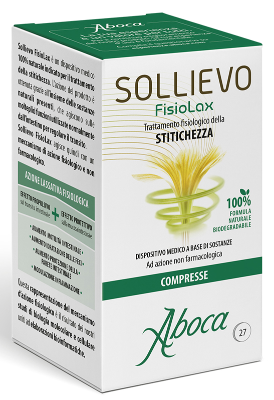 SOLLIEVO FISIOLAX 27 COMPRESSE - Farmamood
