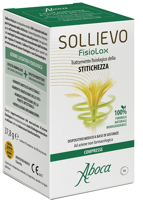 SOLLIEVO FISIOLAX 90 COMPRESSE - Farmamood